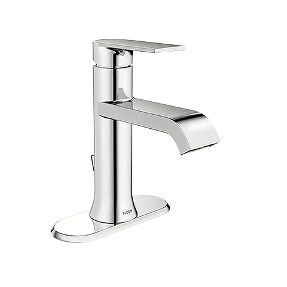 Moen WS84760 Genta Single Handle Lavatory Bathroom Faucet, Chrome