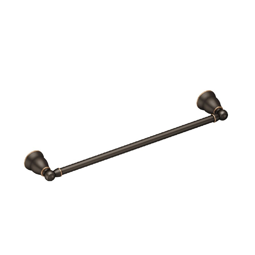 Moen YB1024BRB Traditional Towel Bar, 24", Mediterranean Bronze