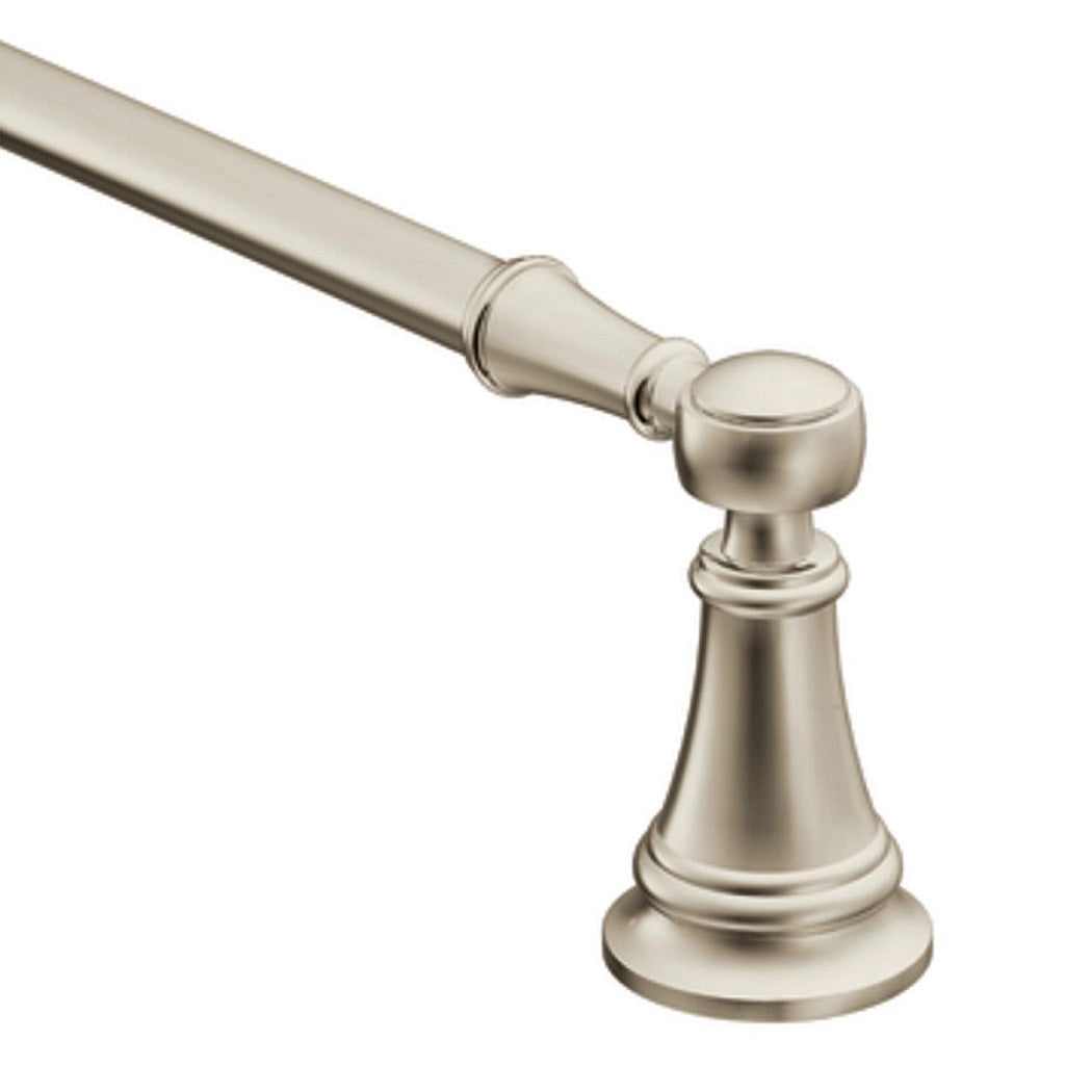 Moen YB8418NL Weymouth Towel Bar, 18", Polished Nickel
