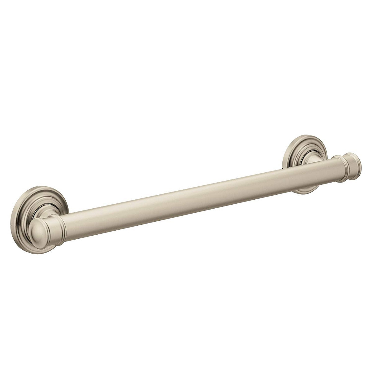 Moen YG6412BN Belfield Bathroom Grab Bar, 12", Brushed Nickel