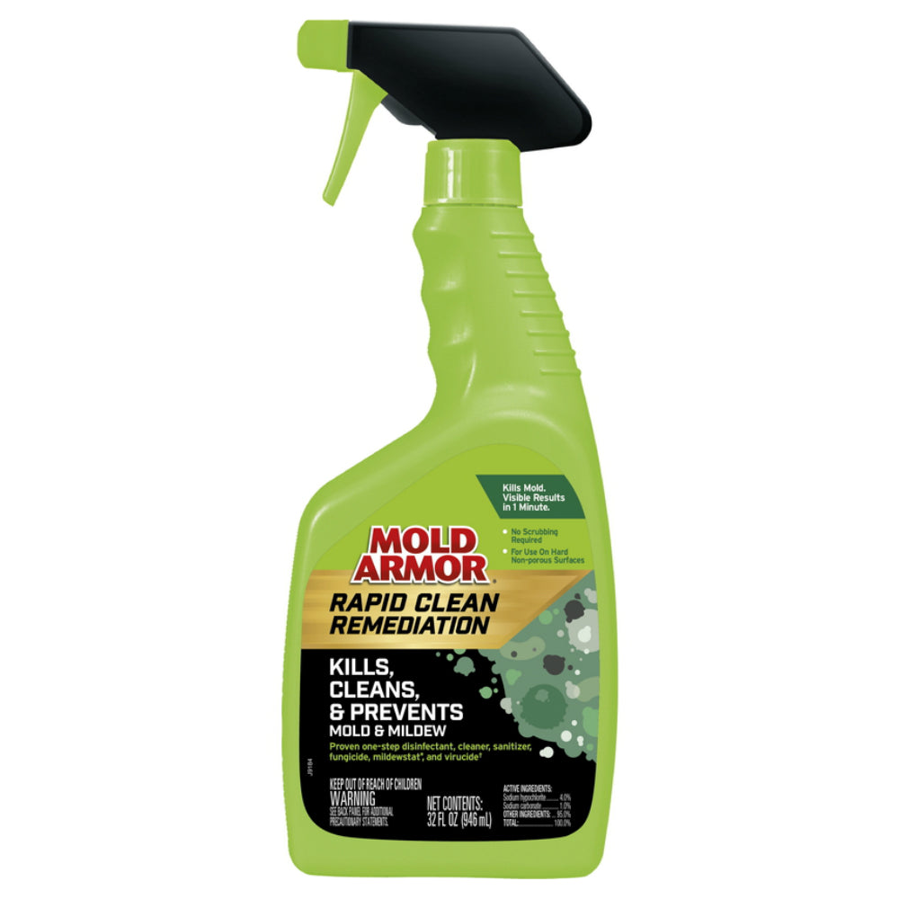 Mold Armor FG590 Rapid Clean Remediation Mold and Mildew Remover, 32 Oz