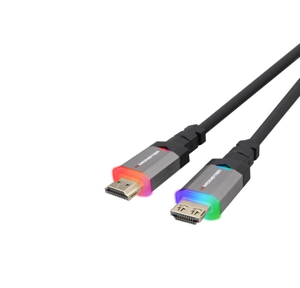 Monster JHIU0145 Just Hook It Up Audio-Video Cable, Grey, 6 Ft