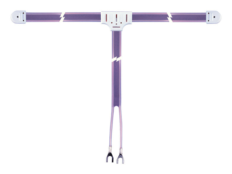 Monster JHIU0081 Just Hook It Up FM Dipole Antenna, Clear, 20'