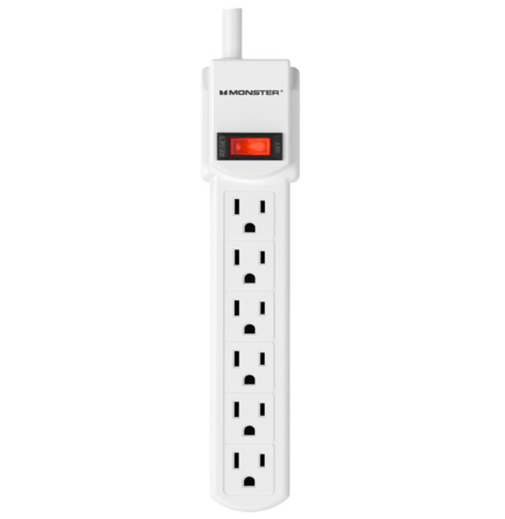 Monster 1700 Just Power It Up Power Strip, 1875 Watts, 125 Volts