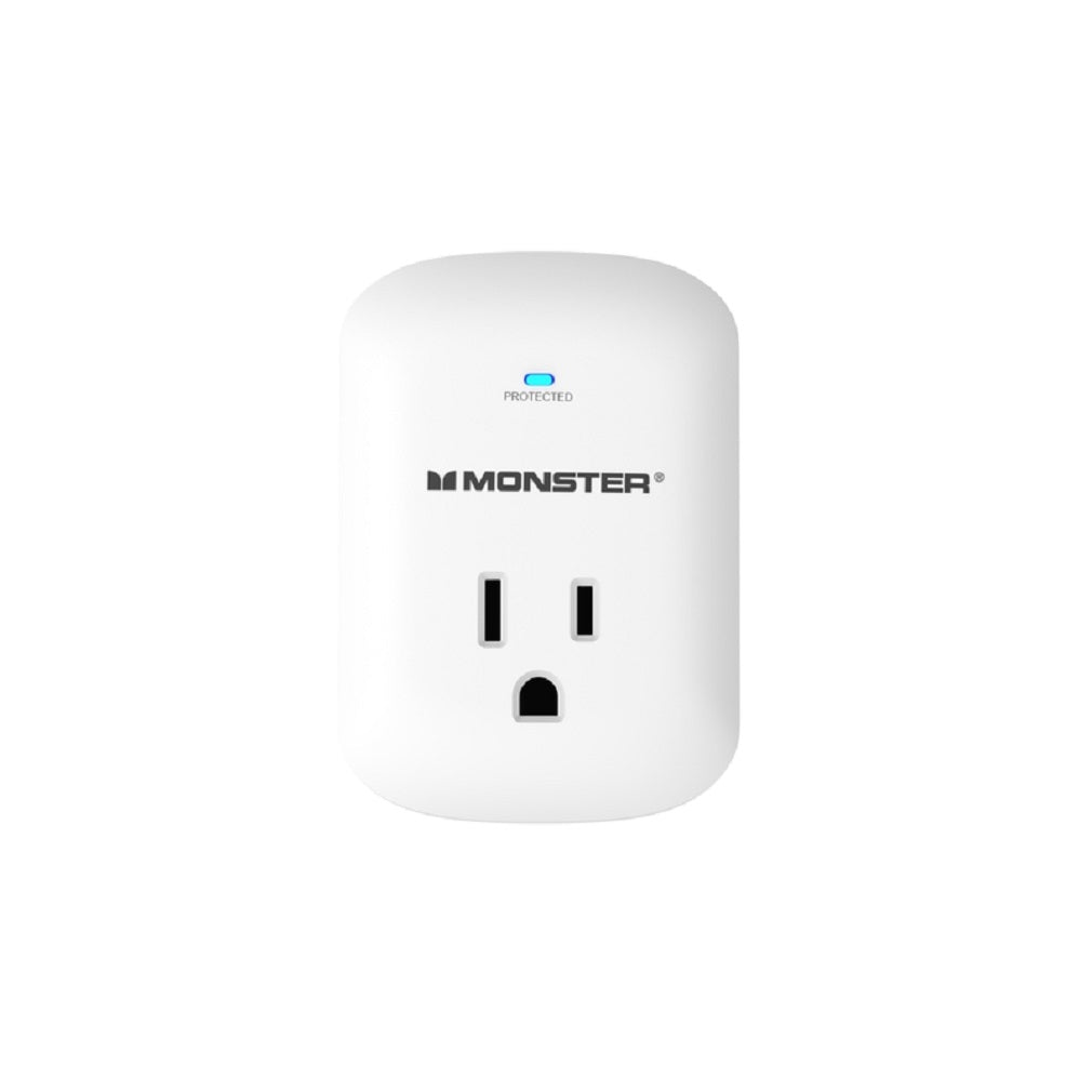 Monster 1600 Just Power It Up Surge Protector Wall Tap