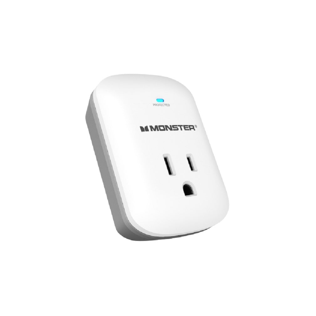 Monster 1600 Just Power It Up Surge Protector Wall Tap