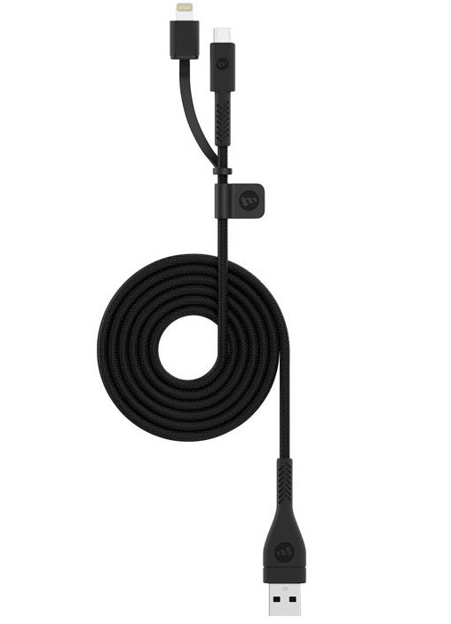Mophie 3609 Smartphones Lightning Cable, Black, 47" L