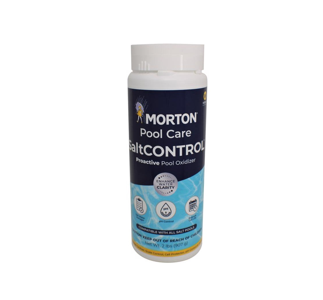 Morton Pool Care MPC-CNT2 SaltCONTROL Pool Oxidizer, 2 Lb