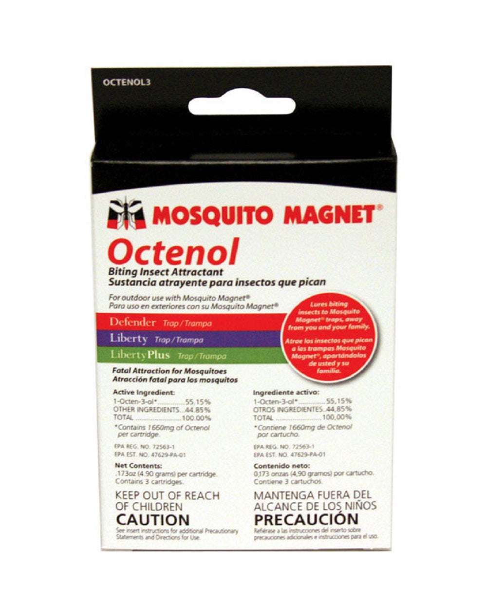 Mosquito Magnet OCTENOL3 Biting Insect Attractant