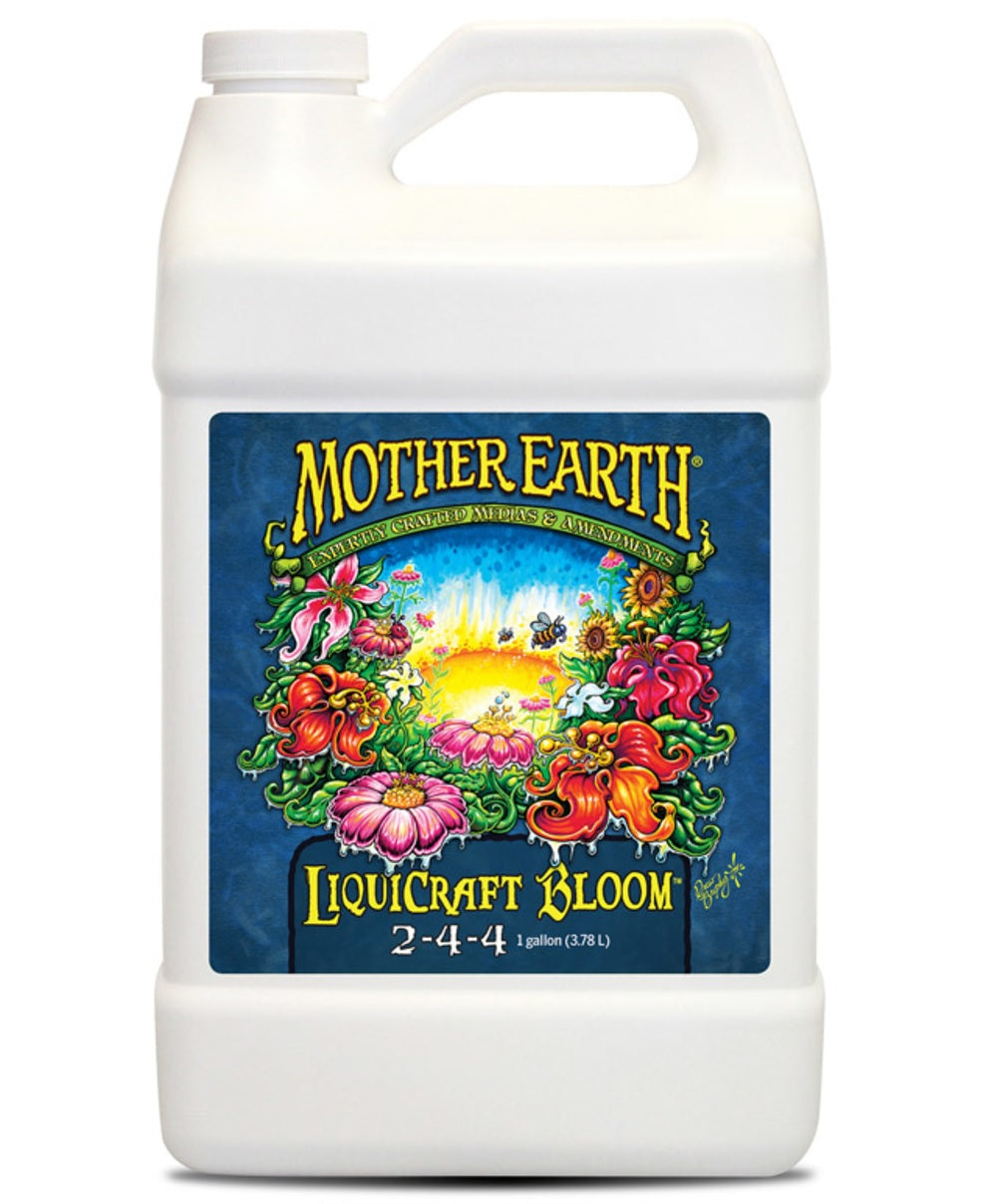 Mother Earth HGC733937 Liquicraft Bloom Hydroponic Plant Nutrients, 1 Gallon
