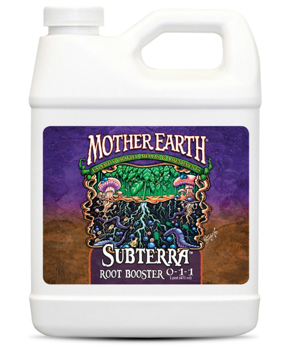 Mother Earth HGC733944 Subterra Root Booster Hydroponic Plant Nutrients, 1 Pint
