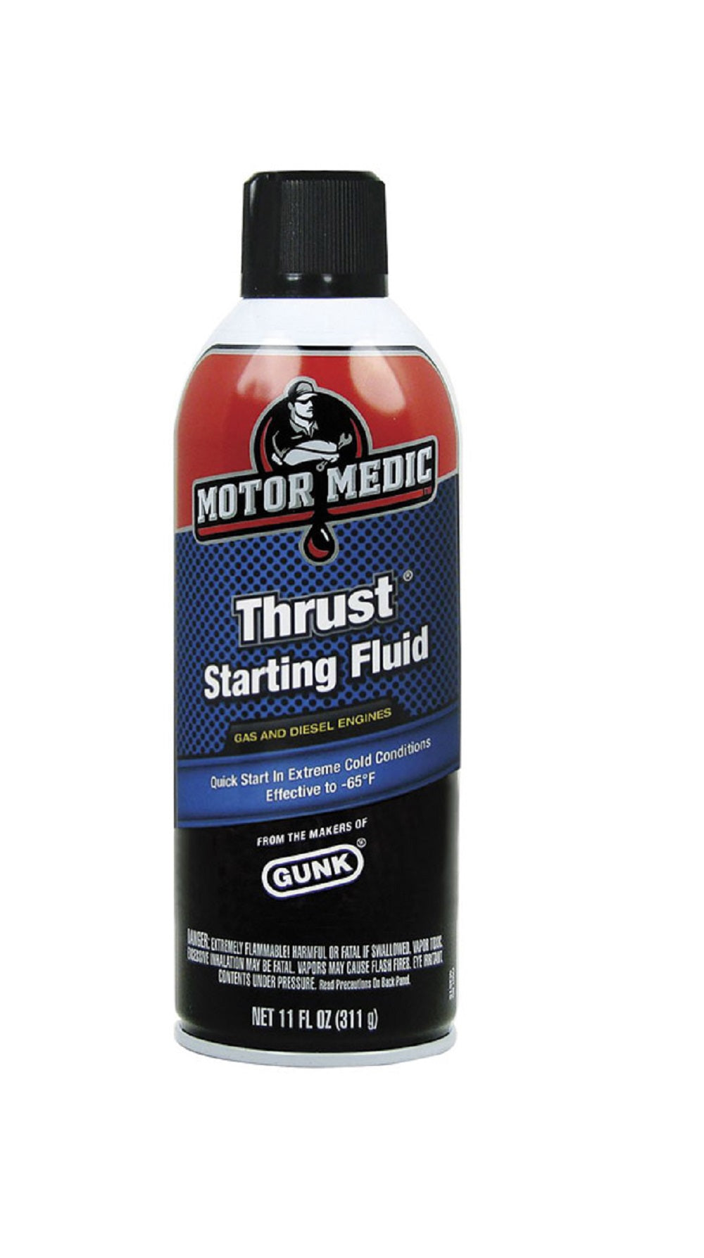 Motor Medic M3815 Thrust Starting Fluid, 11 Oz