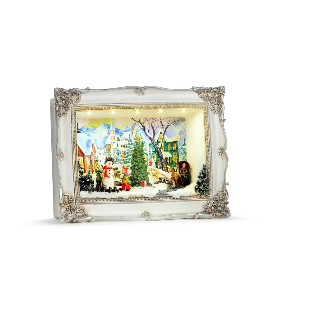 Mr. Christmas 36582 Christmas Animated Shadowbox Village