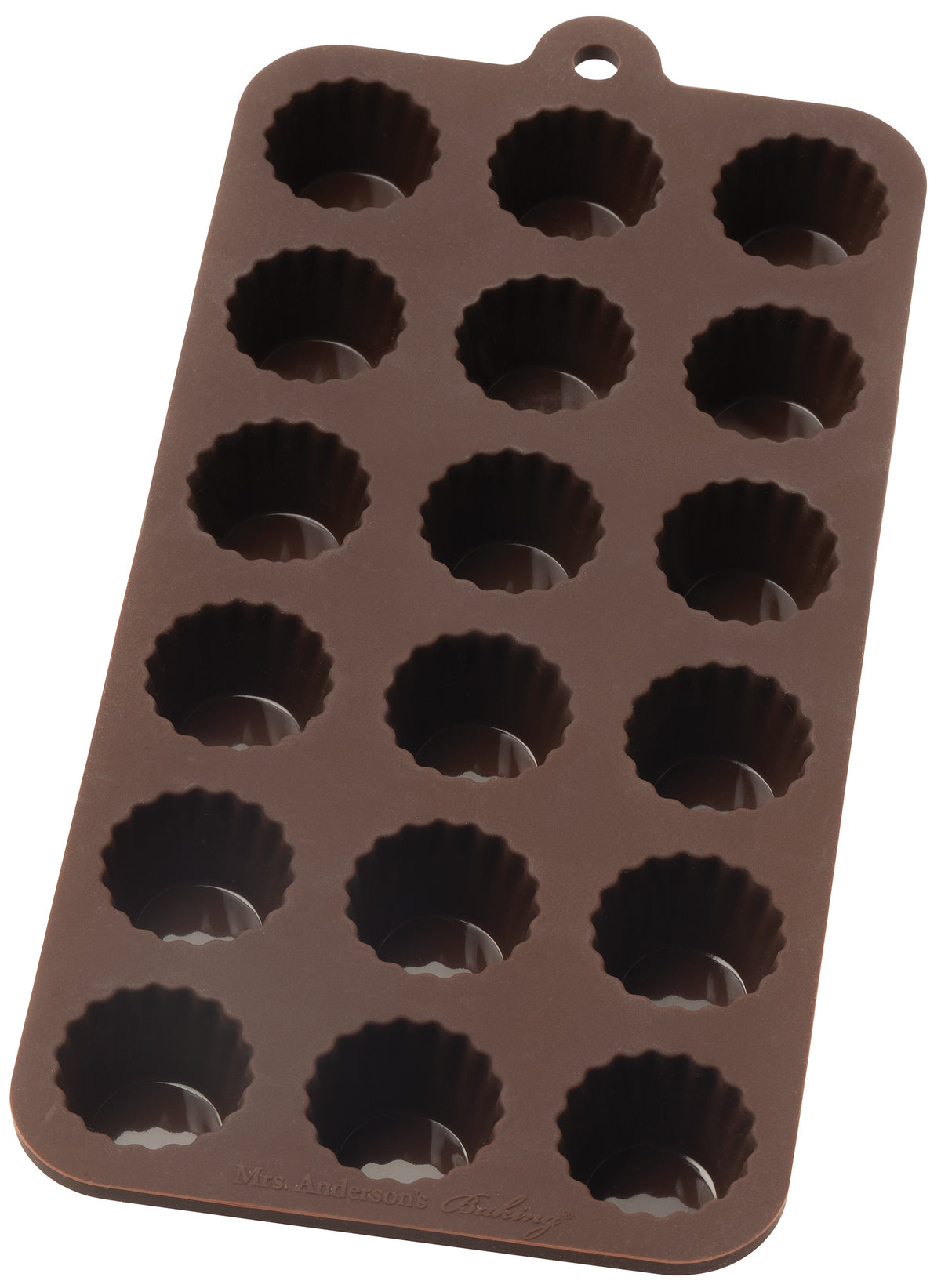 Mrs. Anderson's 43766 Baking Cordial Cup Chocolate Mold, Brown