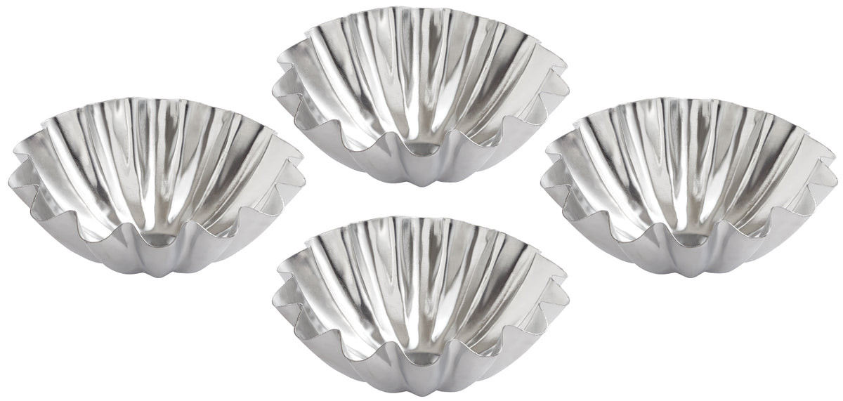 Mrs. Anderson's 22009 Baking Flutted Dome Tarlet Mold, 2-3/4" x 1"