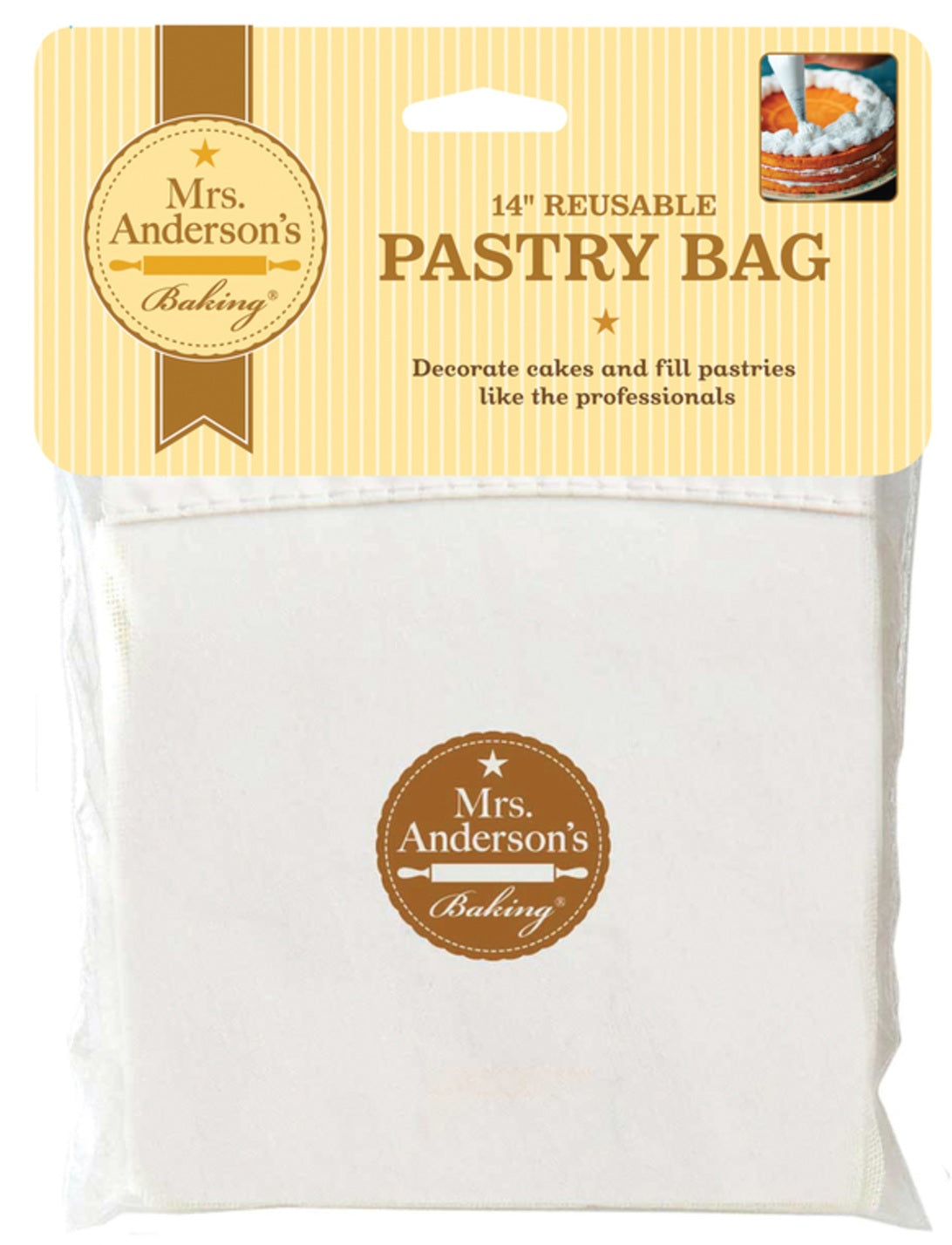 Mrs. Anderson's 93260 Baking Pastry Bag, 14"