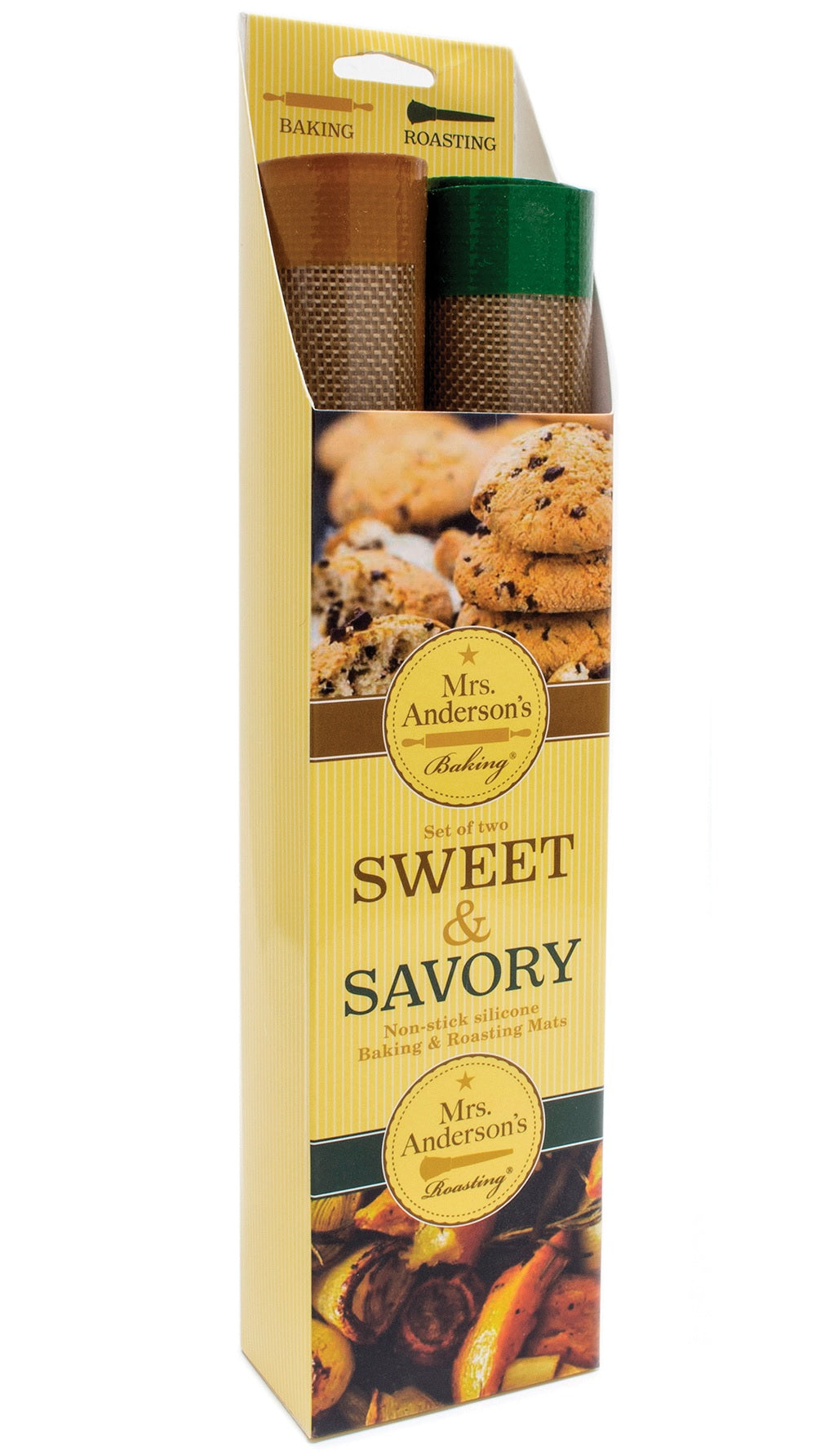 Mrs. Anderson's 60007 Baking Sweet & Savory Baking Mat, Silicone