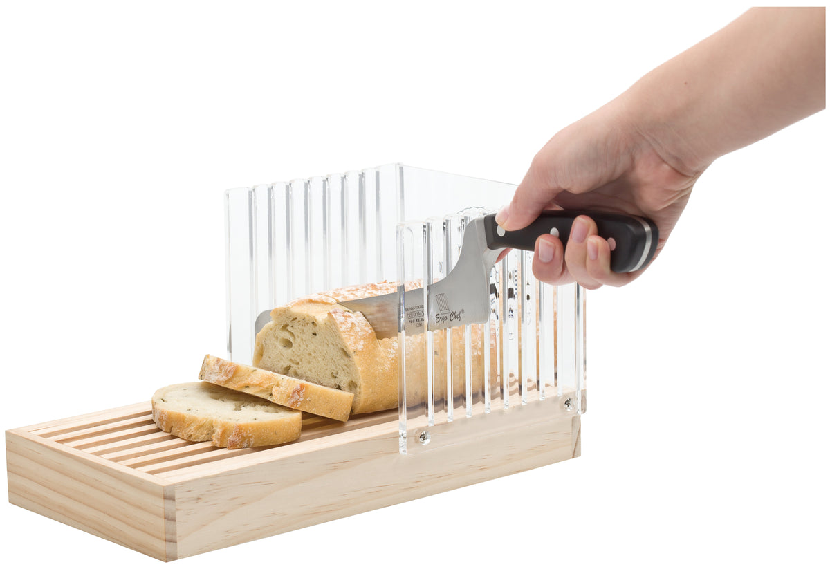 Mrs. Anderson's 43733 Bread Slicing Guide, Plastic/Wood