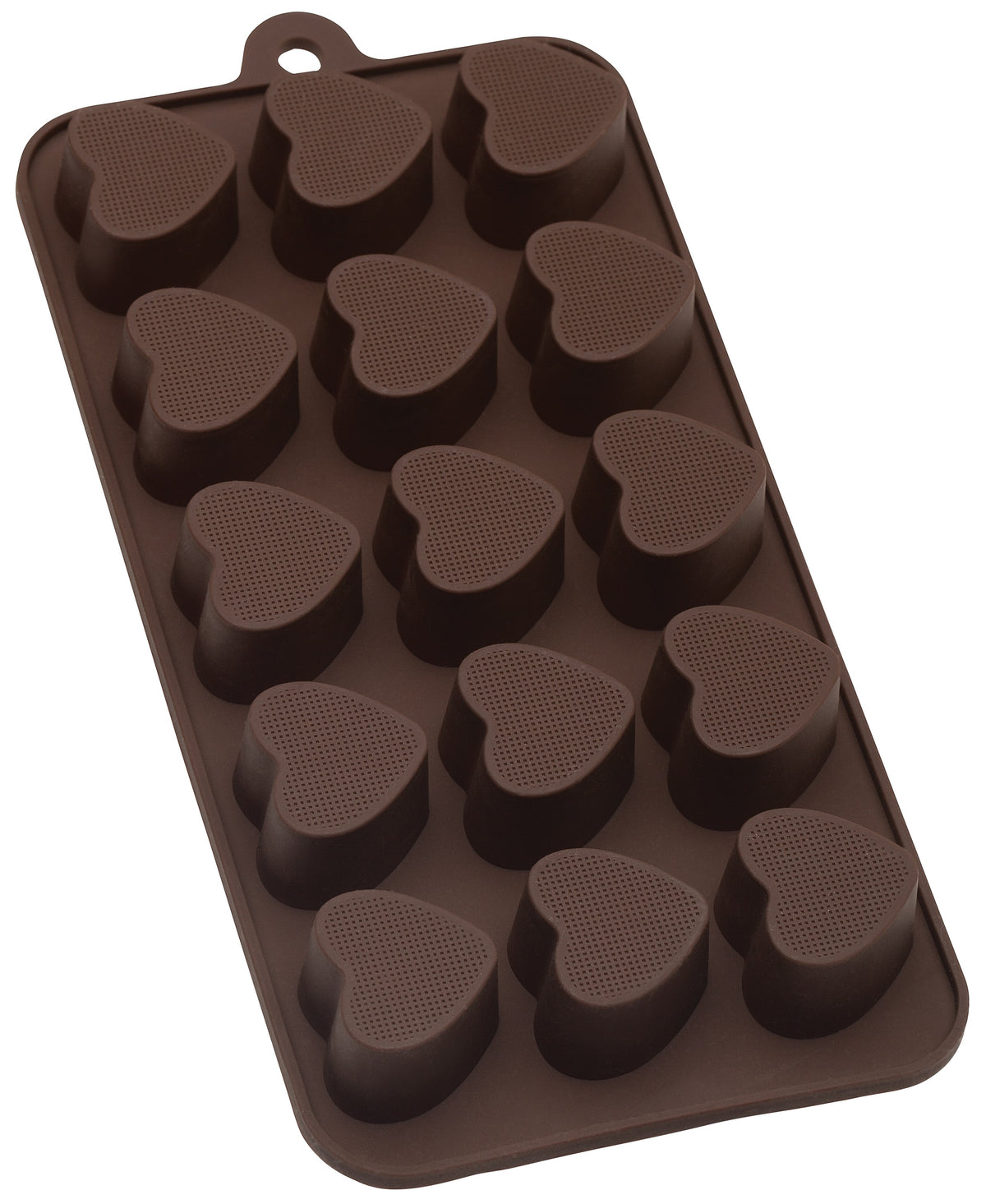Mrs. Anderson's 43749 Heart Chocolate Mold, Brown
