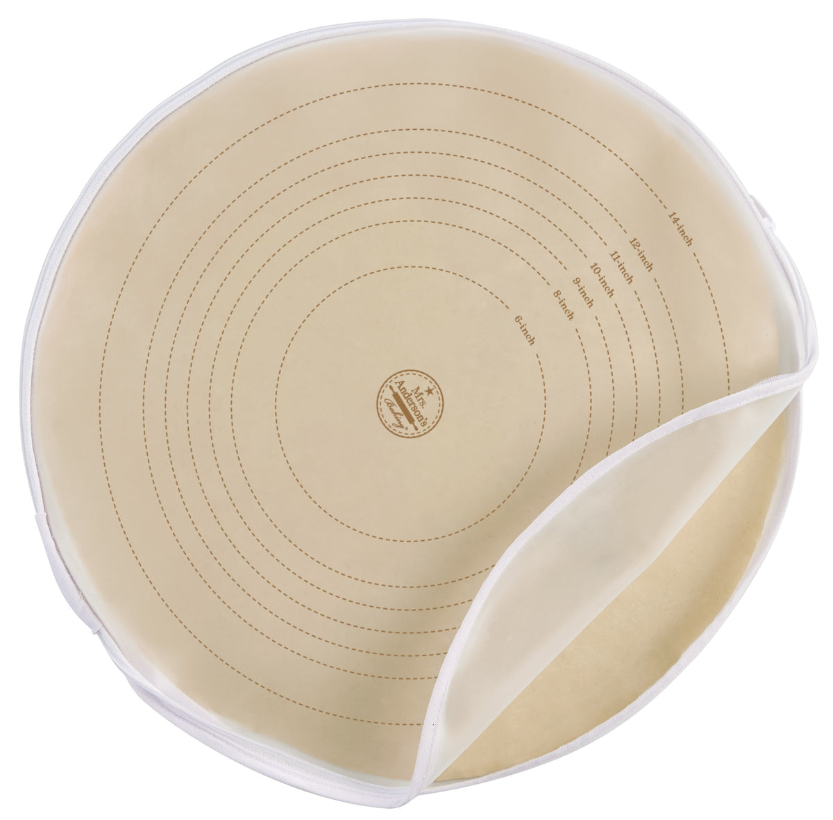 Mrs. Anderson's 42007 Pie Crust Bag, Silicone