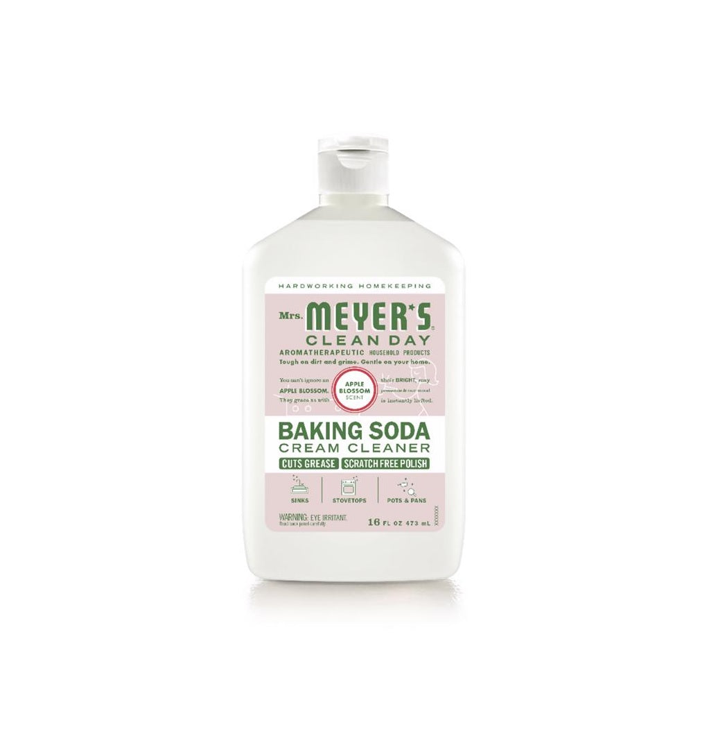 Mrs. Meyer's 11917 Clean Day Apple Blossom Baking Soda Cleaner