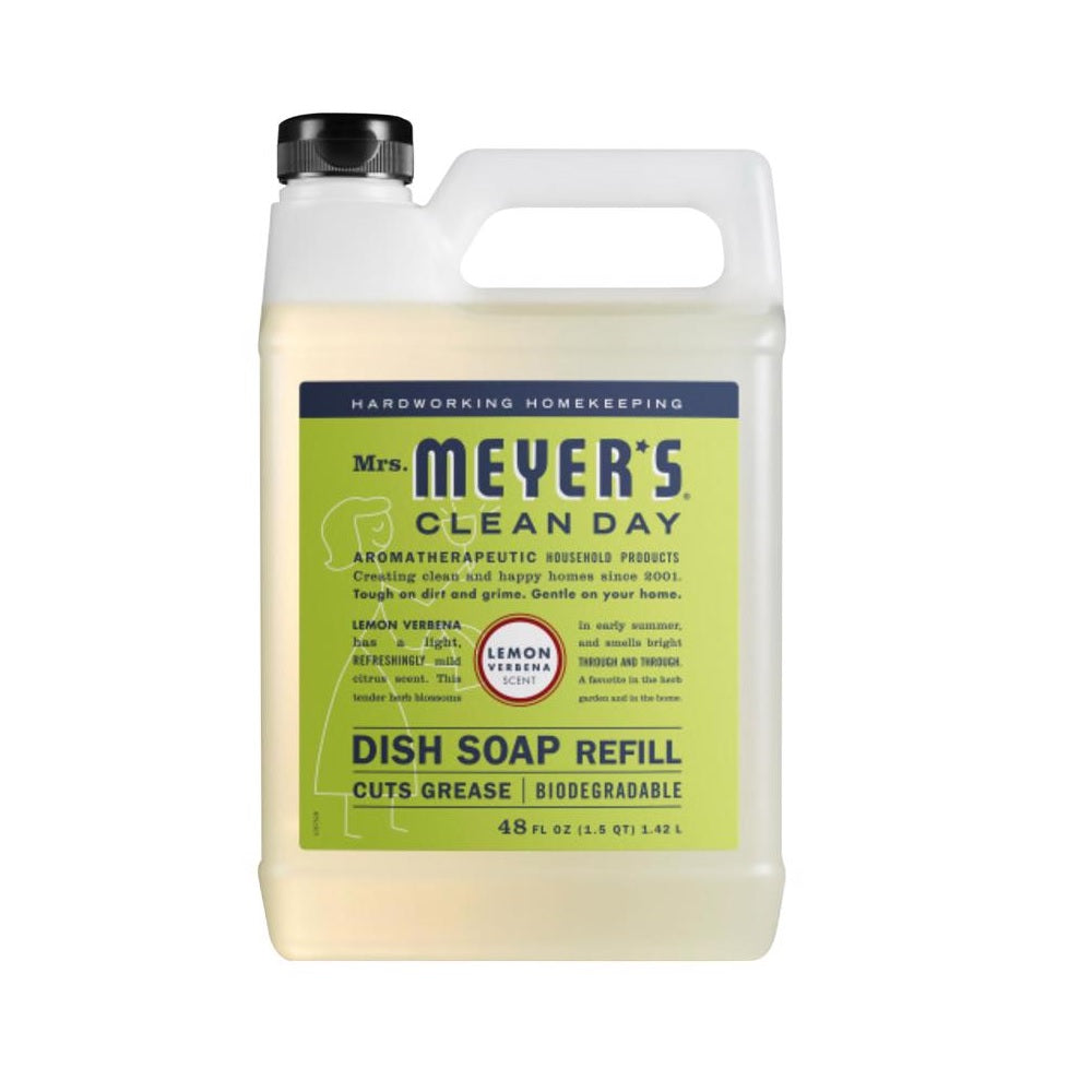 Mrs. Meyer's 304832 Clean Day Dish Soap Refill, 48 Oz