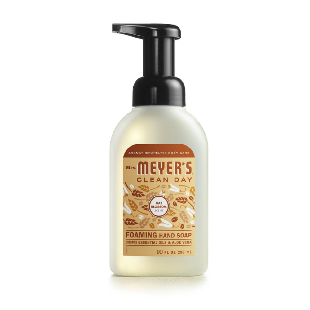 Mrs. Meyer's Clean Day 11331 Foaming Hand Soap, Oat Blossom, 10 Oz