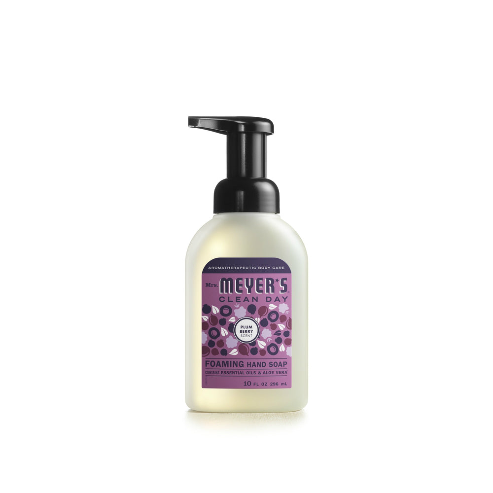 Mrs. Meyer's Clean Day 11338 Foaming Hand Soap, Plum Berry, 10 Oz