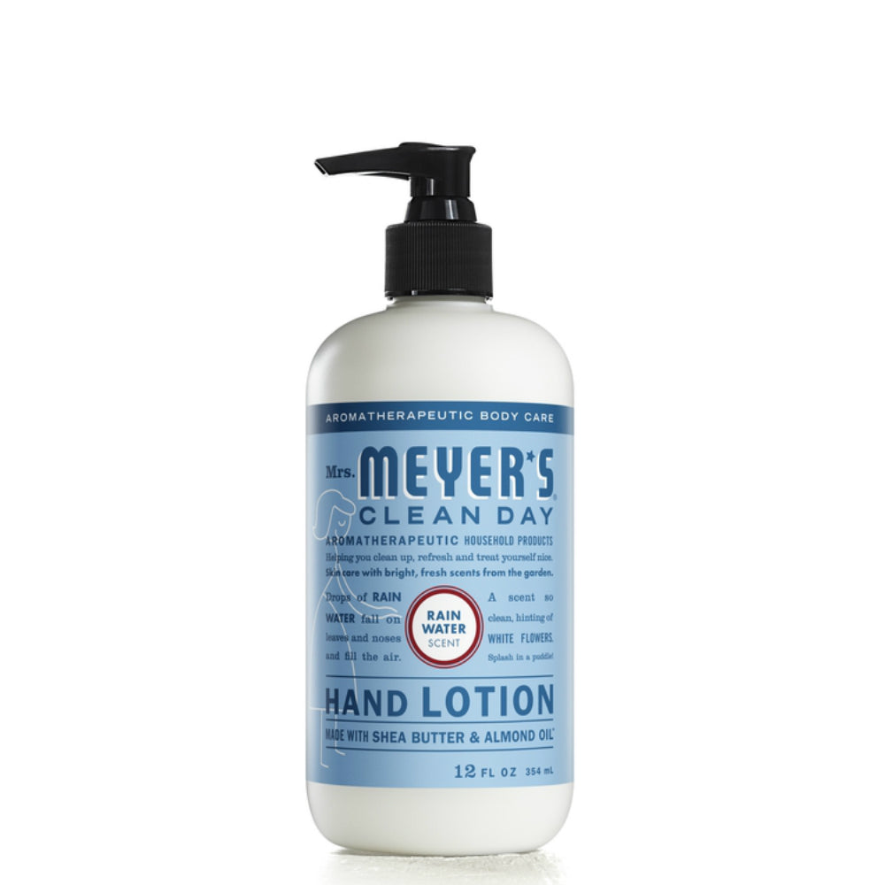 Mrs. Meyer's Clean Day 11307 Hand Lotion, Rain Water Scent, 12 Oz