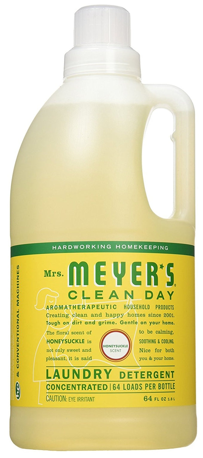 Mrs Meyers Clean Day 70112 High Efficiency Laundry Detergent, 64 Oz