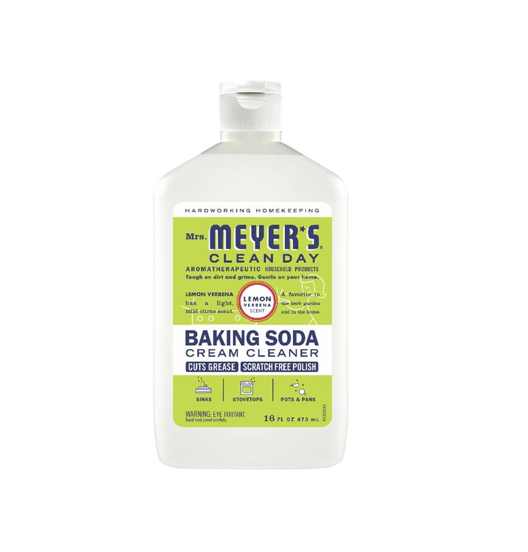 Mrs. Meyer's 11919 Clean Day Lemon Verbena Baking Soda Cleaner