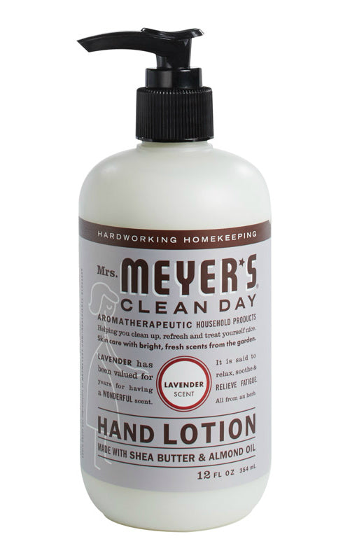 Mrs. Meyer's Clean Day 70250 Lavender Scent Hand Lotion, 12 Oz