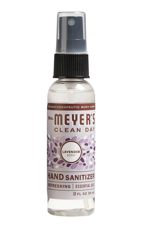 Mrs. Meyer's Clean Day 11154 Lavender Scent Hand Sanitizer, 2 Oz