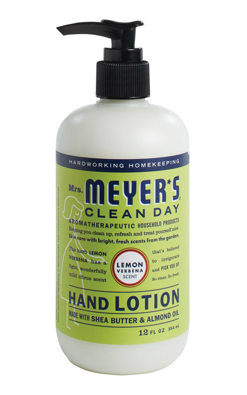Mrs. Meyer's Clean Day 70245 Lemon Verbena Scent Hand Lotion, 12 Oz