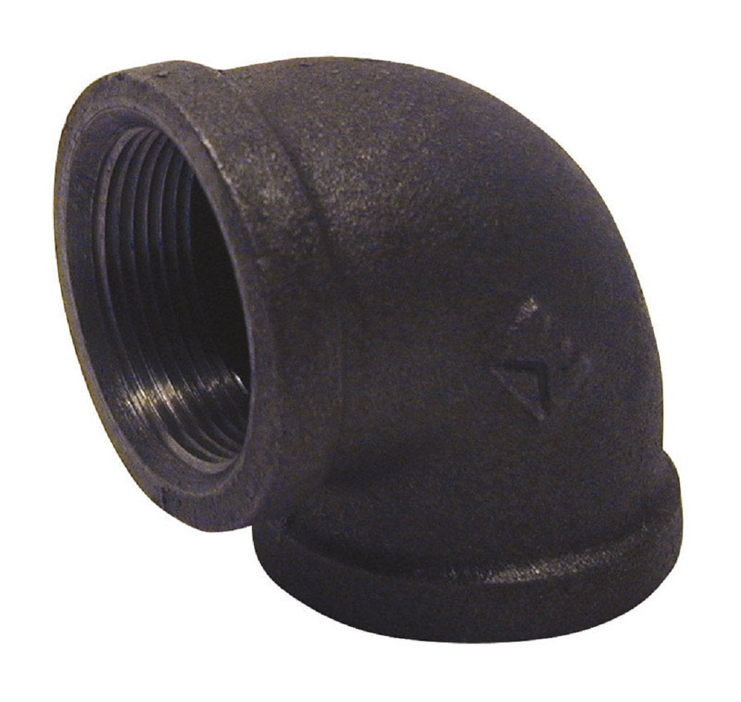 Mueller 520-001HN 90 Degree Elbow, Black,  Malleable Iron