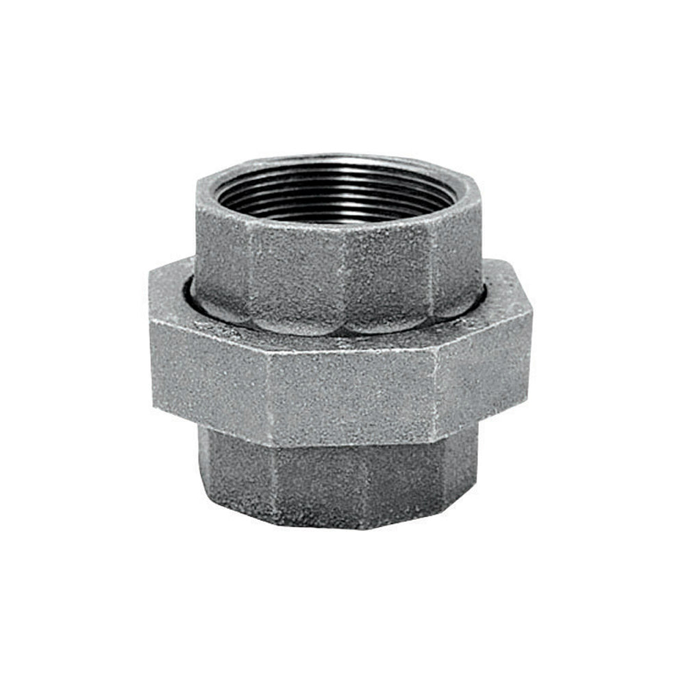 Mueller 511-711BC Galvanized Malleable Iron Union, 4 in