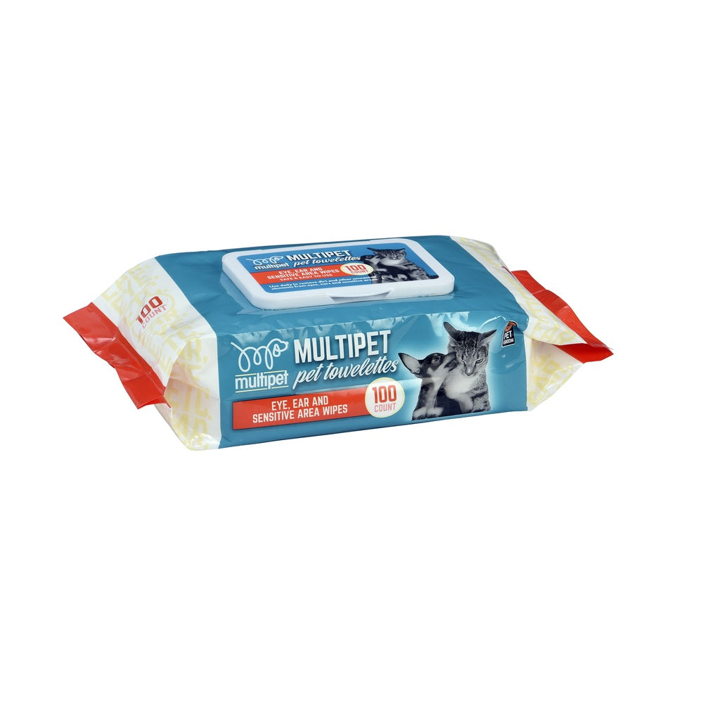 Multipet 68502 Sensitive Area Multi-Purpose Wipes