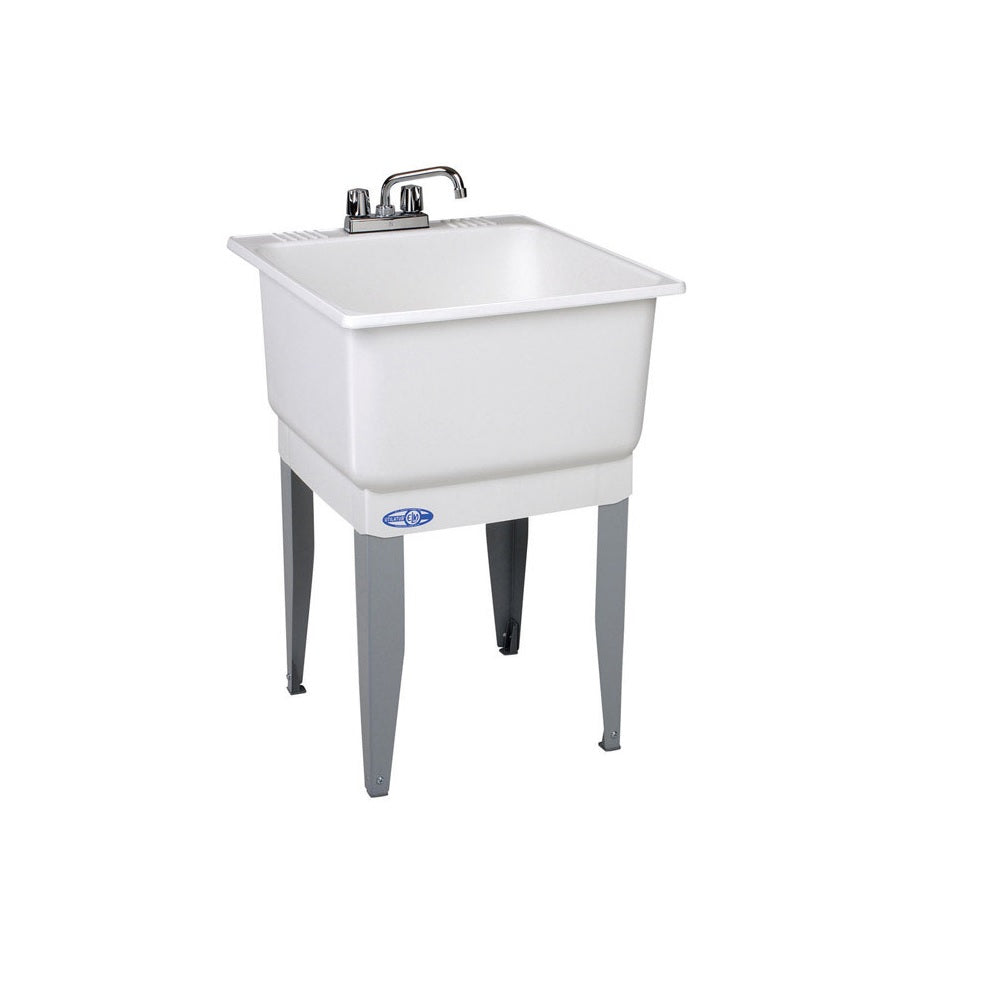 Mustee 14CP Utilatub Laundry Tub, Polypropylene, 20 Gallon