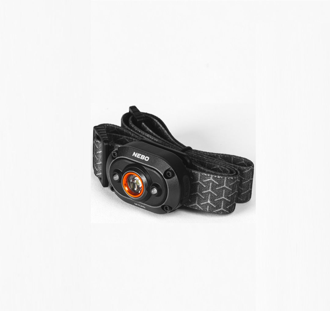 NEBO NEB-HLP-0011 Mycro LED Head Lamp, Black, 400 Lumens