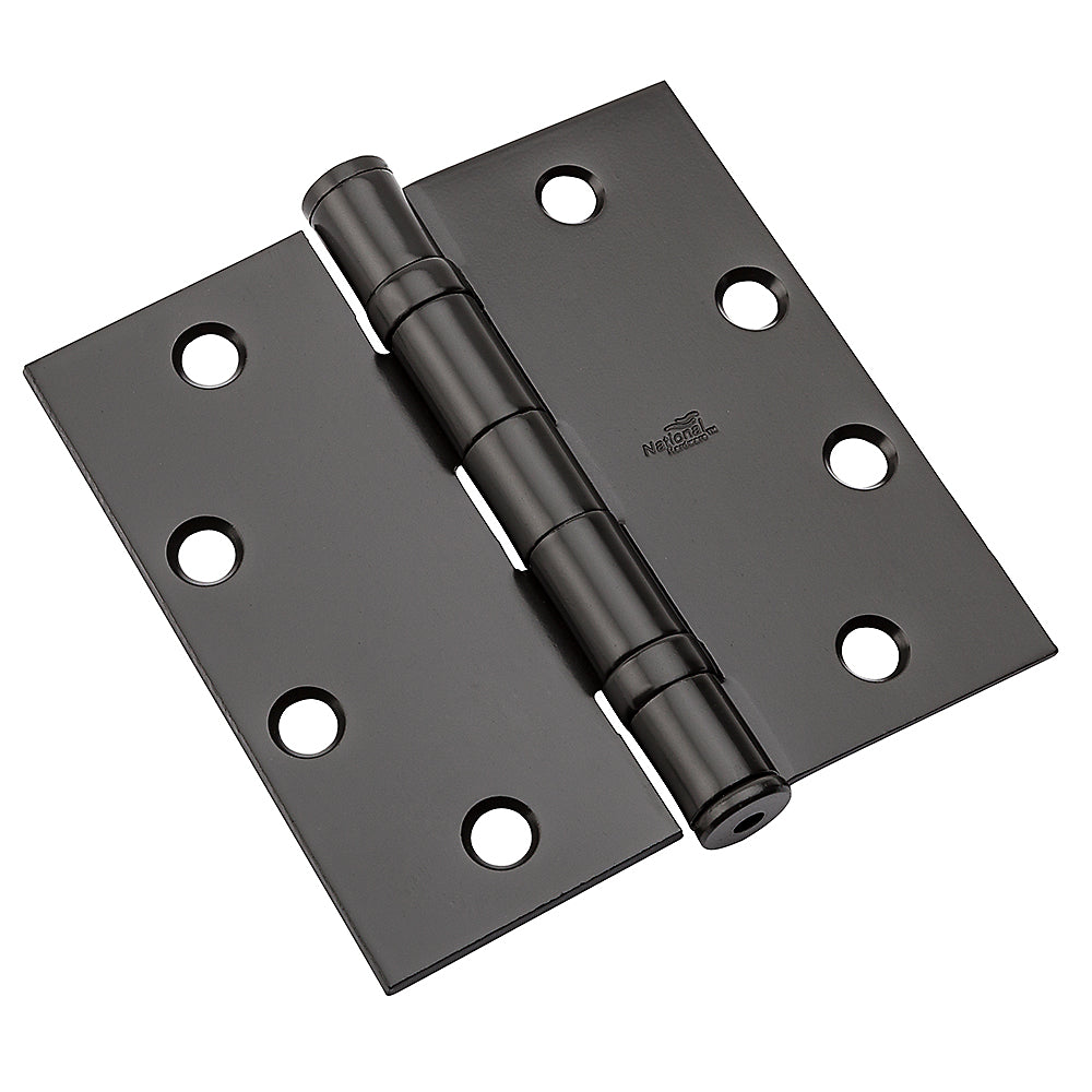 National Hardware N236-019 DPB179 Ball Bearing Hinge, Oil Rubbed Bronze, 4-1/2"