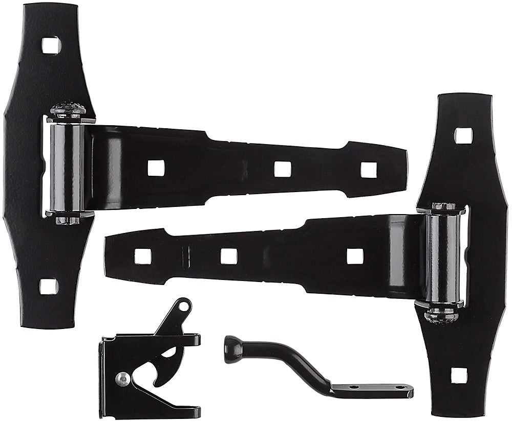 National Hardware N109-025 Gate Hardware Kit, Black