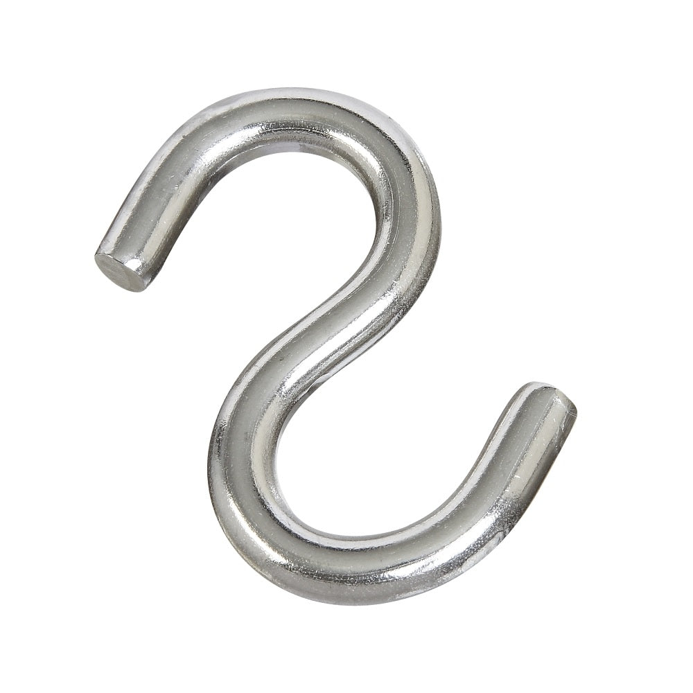 National Hardware N197-202 Open S-Hook, Stainless Steel, 2-1/2 Inch