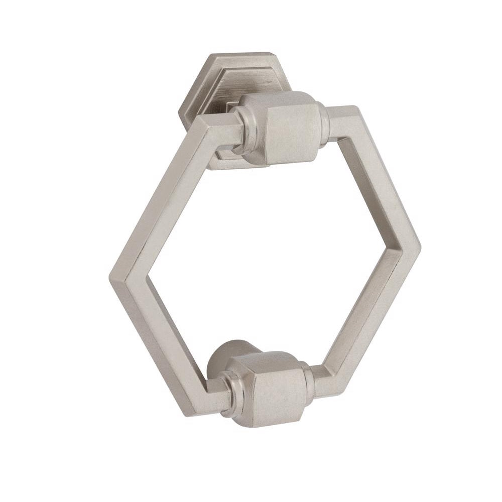 National Hardware N336-707 Powell Door Knocker, Satin Nickel