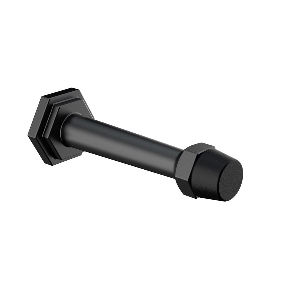 National Hardware N830-530 Powell Door Stop, Black