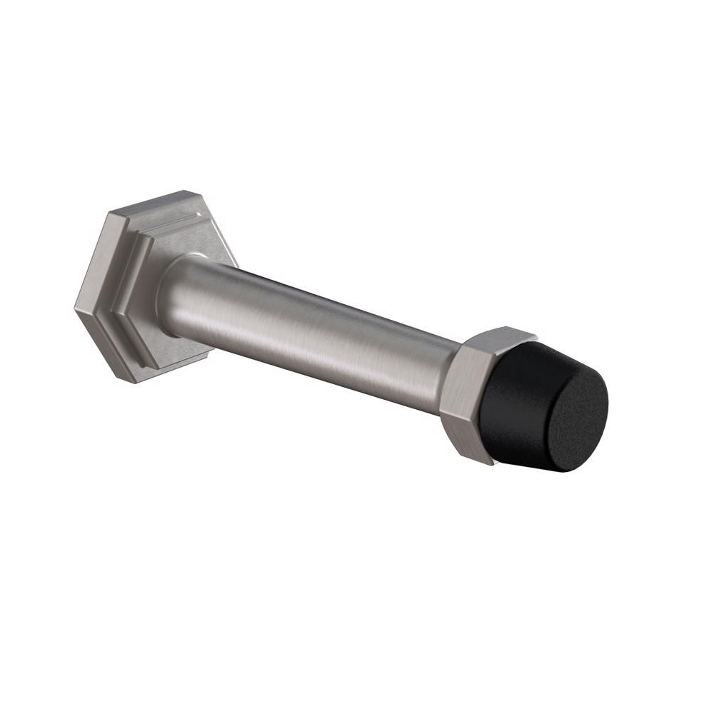 National Hardware N830-531 Powell Door Stop, Satin Nickel