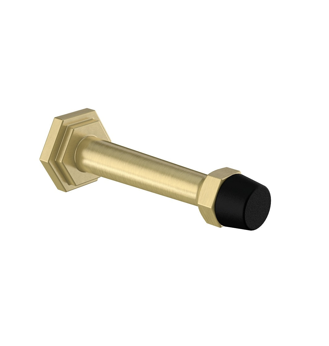 National Hardware N830-532 Powell Door Stop, Brushed Gold