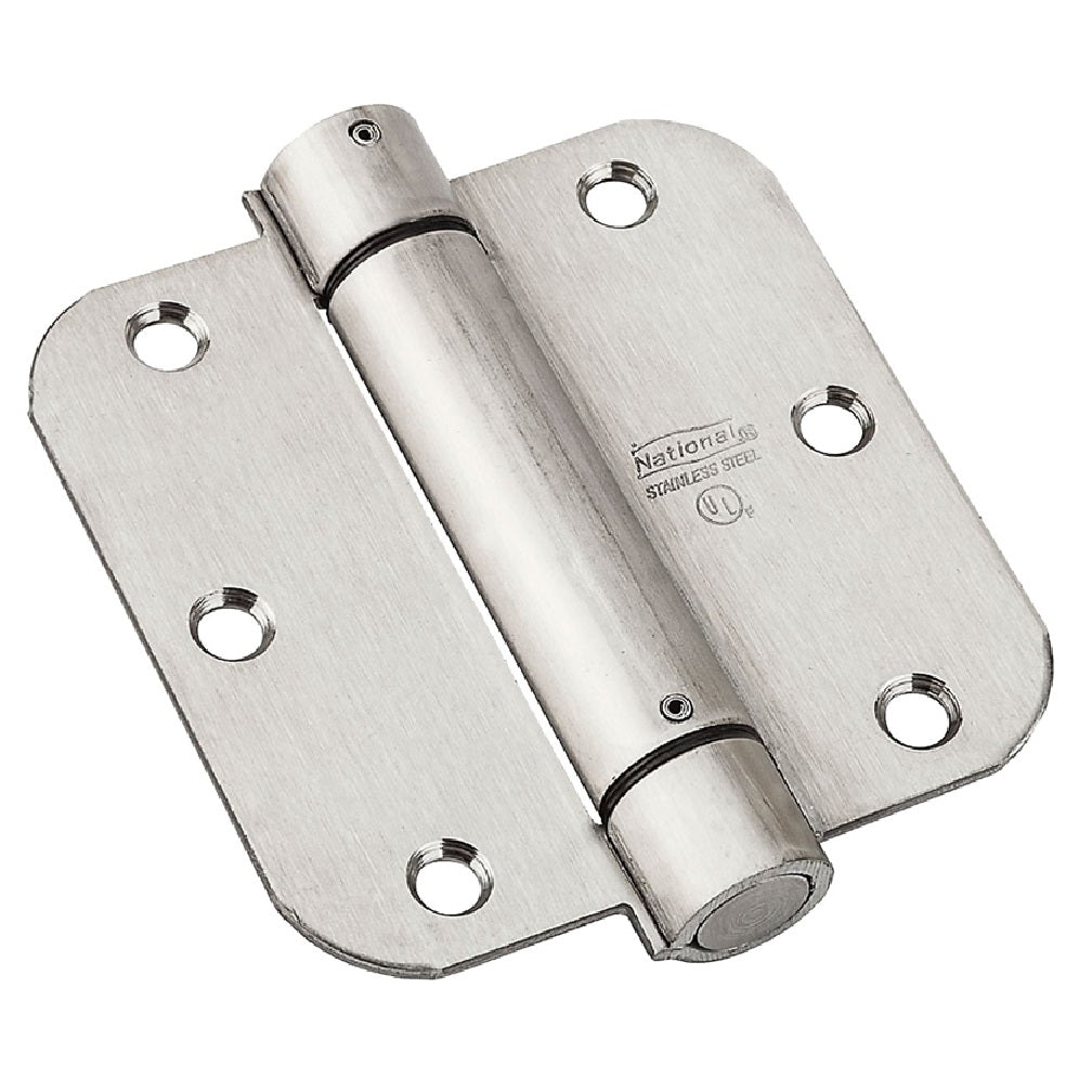 National Hardware N351-007 Spring Hinges, 3-1/2 In