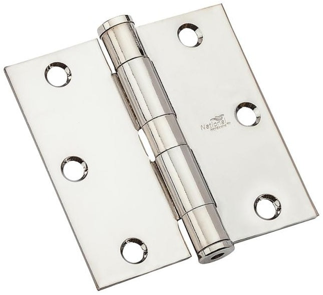 National Hardware N236-110 Standard Weight Template Hinge, Chrome