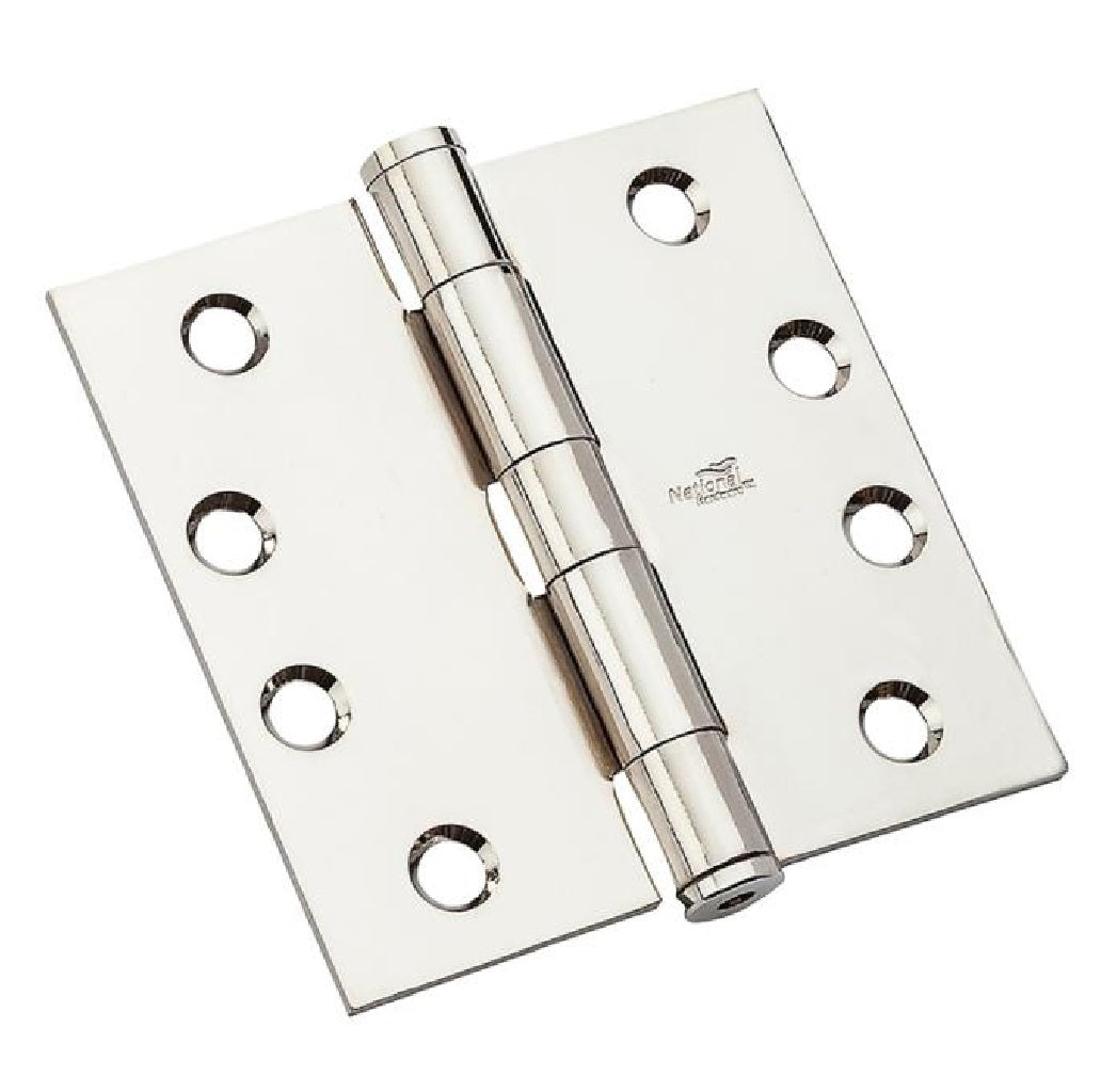 National Hardware N236-120 179 Standard Weight Template Hinge, 4", Chrome