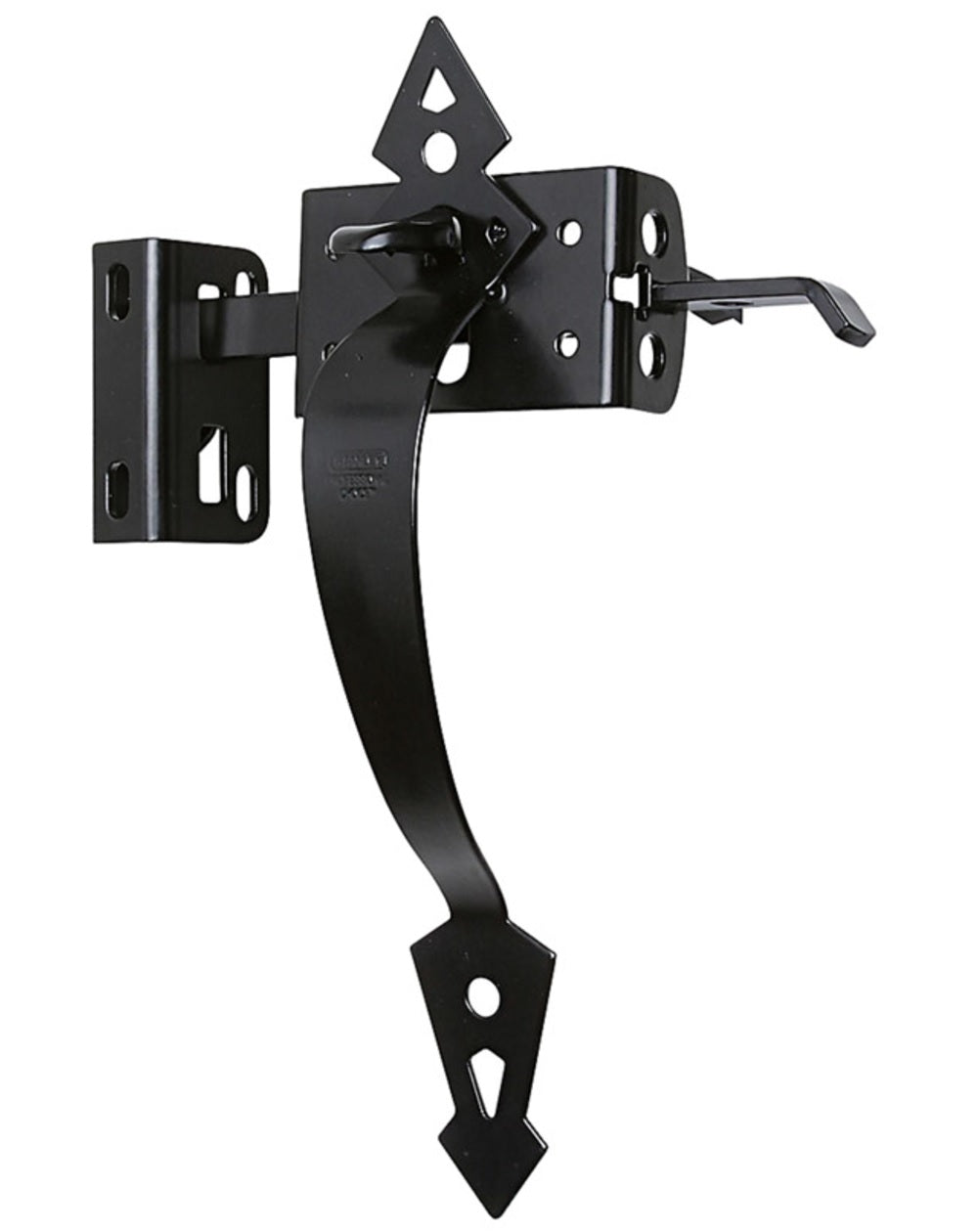 National Hardware N109-040 Thumb Heavy Duty Latch, Black